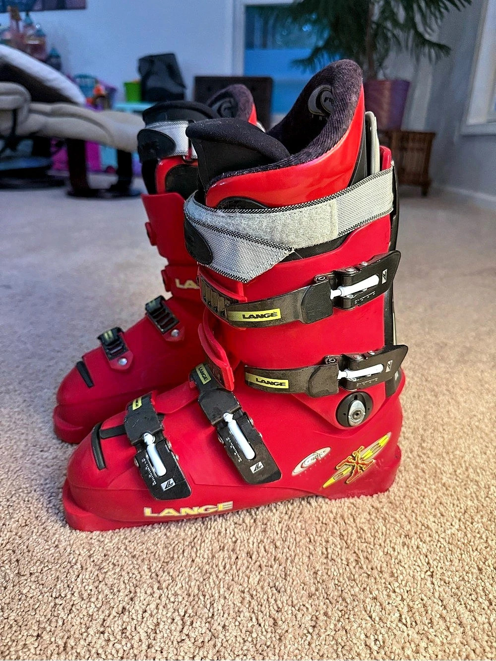 Lange Compeition Gx8 X Ski Boots men’s size 7